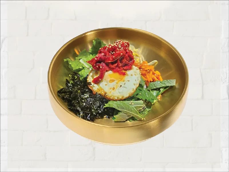 cơm trộn gỏi bò