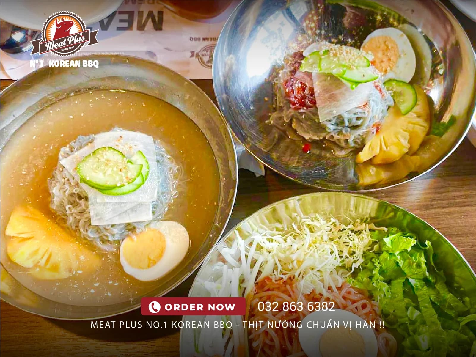 🍜 Ngày Nắng Nóng Ăn Gì? Thử Ngay Mỳ Lạnh Và Mỳ Trộn Hàn Quốc Tại Meat Plus! ❄️